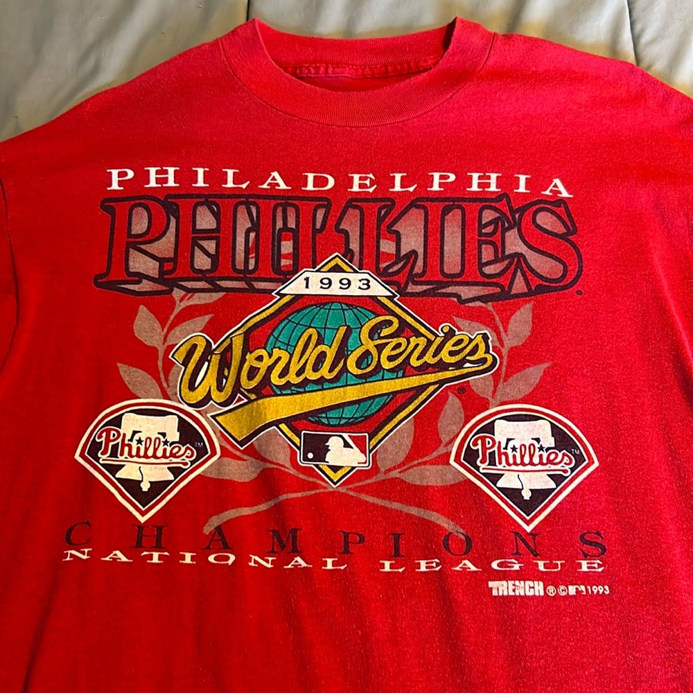 Vintage 1993 Phillies World Series tee